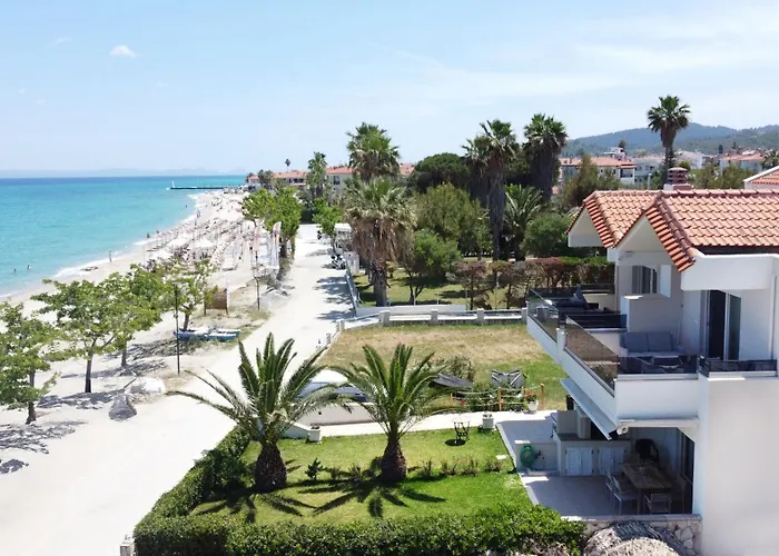 ヴィラ The View - Beachfront, 5 Bedrooms, Bbq, View ペフコホリ